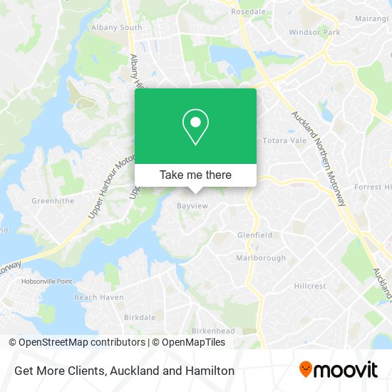 Get More Clients map