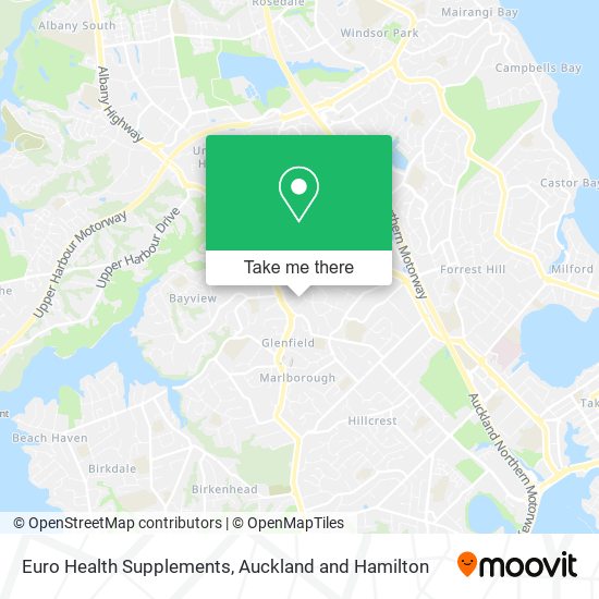 Euro Health Supplements map