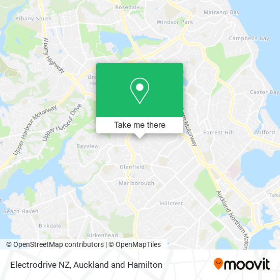 Electrodrive NZ地图