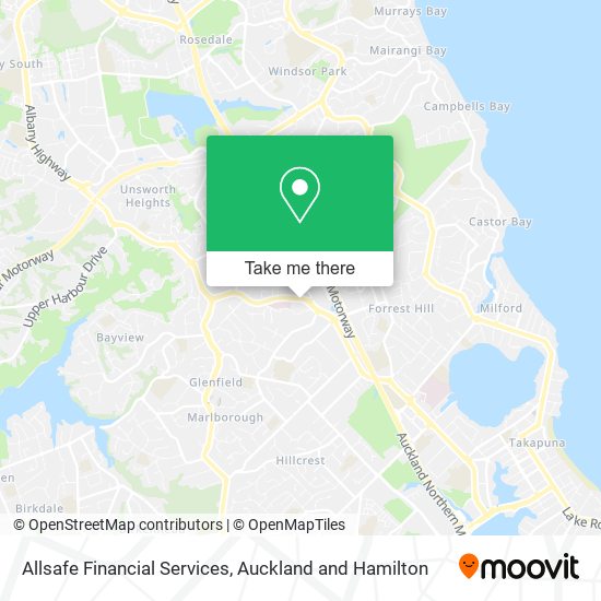 Allsafe Financial Services map