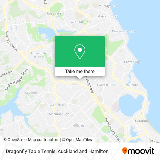 Dragonfly Table Tennis map