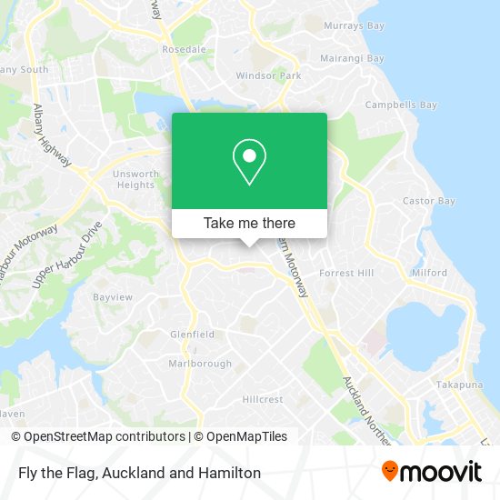 Fly the Flag map