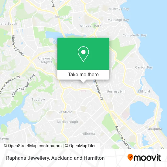 Raphana Jewellery map