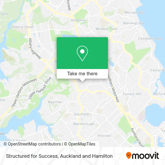 Structured for Success map