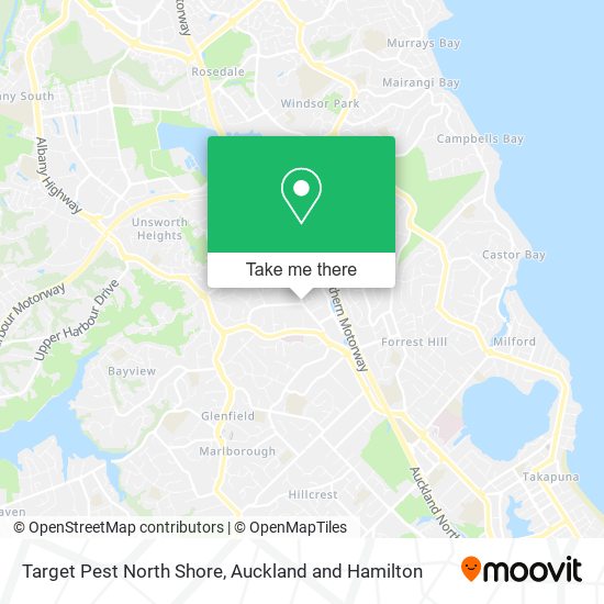 Target Pest North Shore地图
