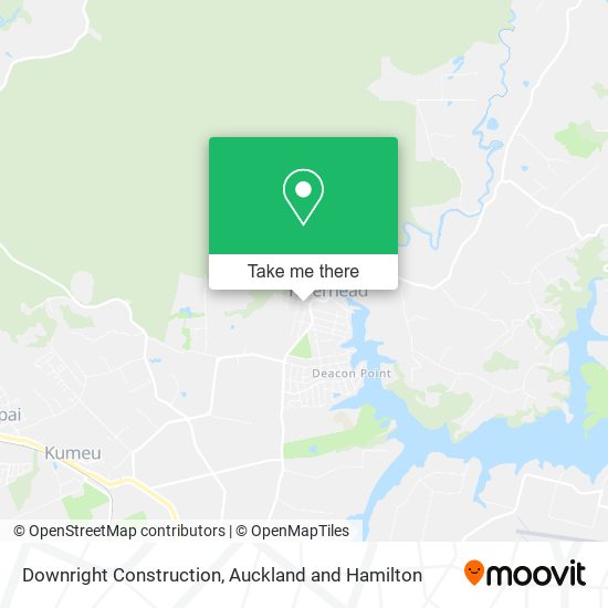 Downright Construction map