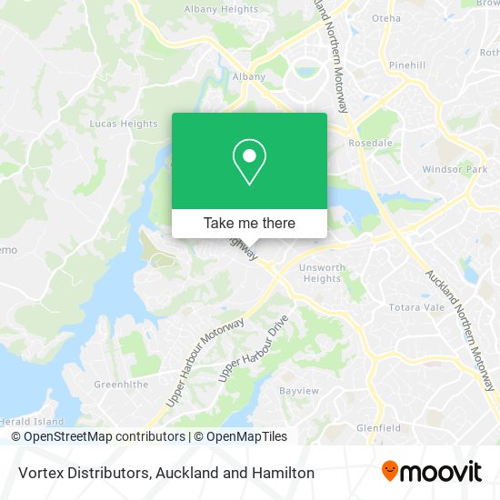 Vortex Distributors map