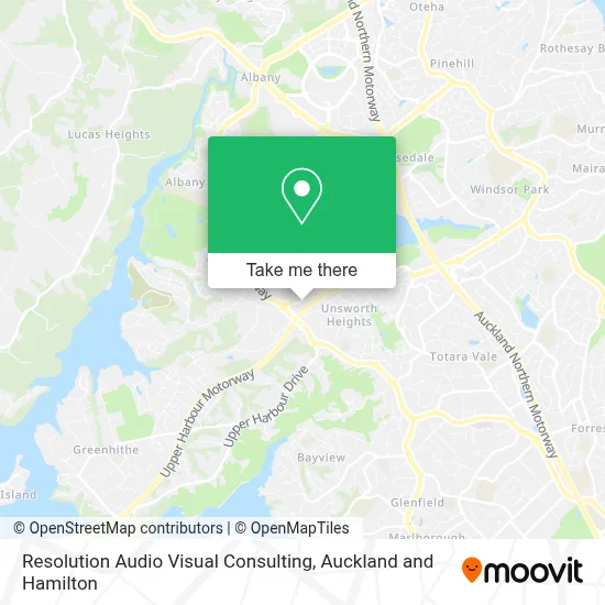 Resolution Audio Visual Consulting map