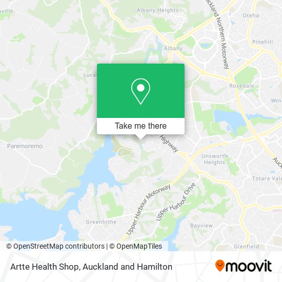 Artte Health Shop map