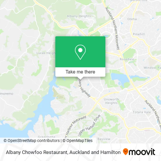 Albany Chowfoo Restaurant map
