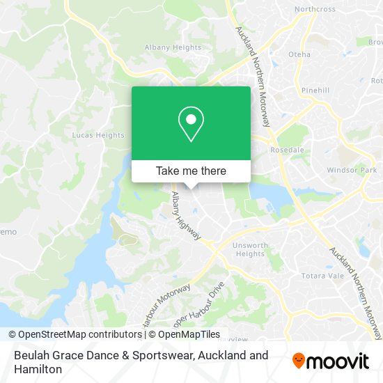 Beulah Grace Dance & Sportswear map