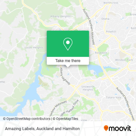 Amazing Labels map