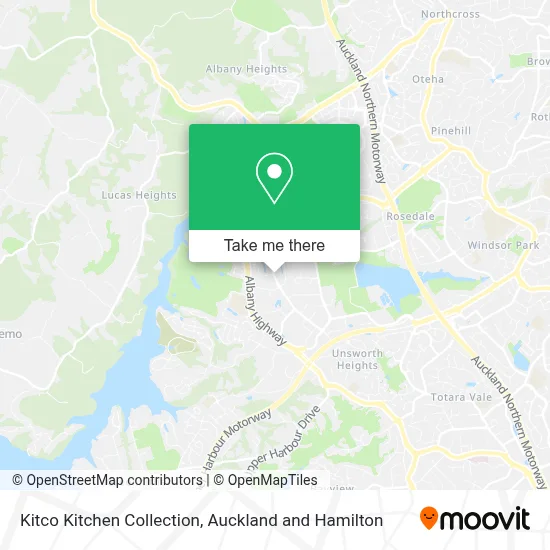 Kitco Kitchen Collection map