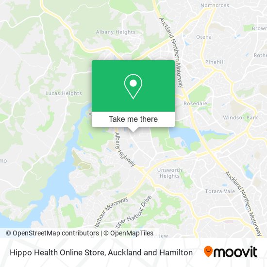 Hippo Health Online Store map