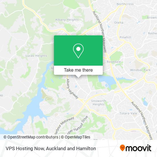 VPS Hosting Now map