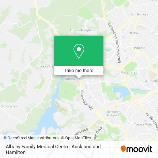 Albany Family Medical Centre map