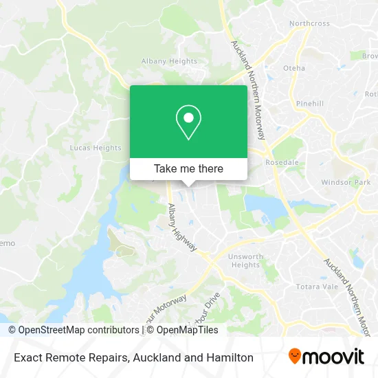 Exact Remote Repairs map