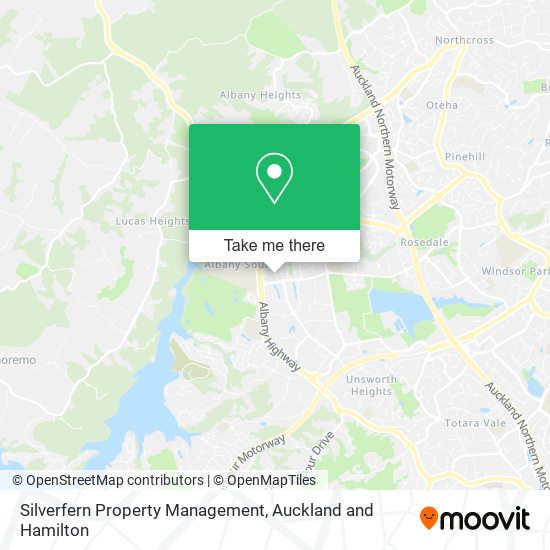 Silverfern Property Management map