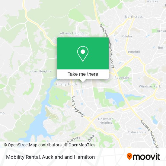 Mobility Rental map