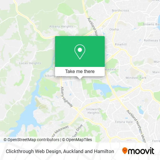 Clickthrough Web Design map