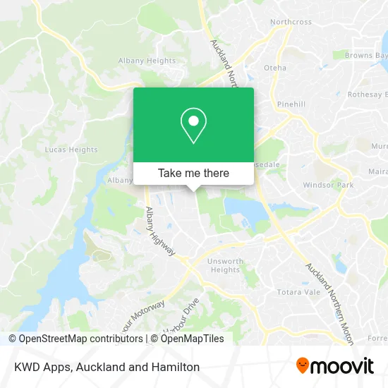 KWD Apps map
