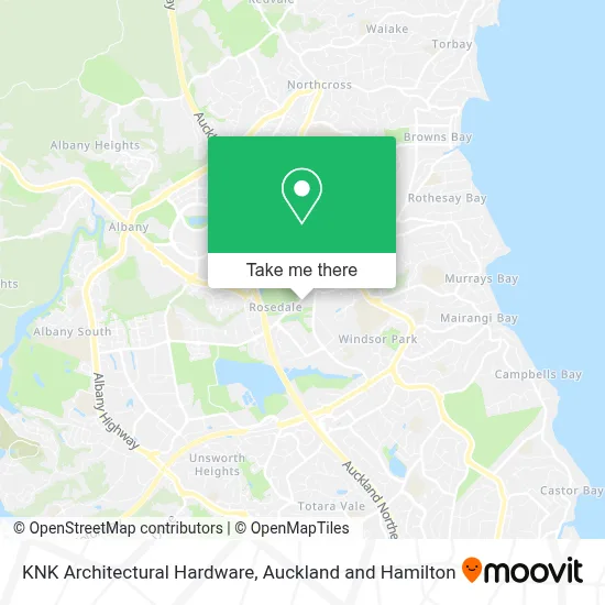 KNK Architectural Hardware map