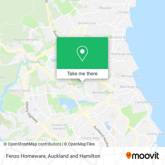 Fenzo Homeware map
