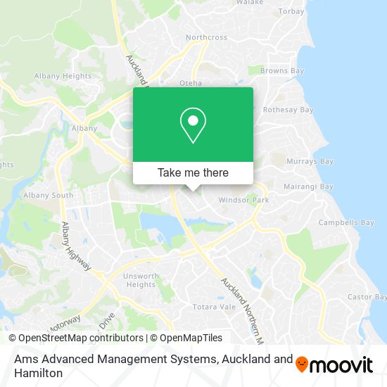 Ams Advanced Management Systems map