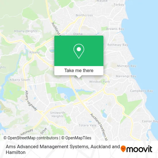 Ams Advanced Management Systems map