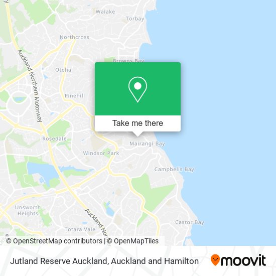 Jutland Reserve Auckland地图