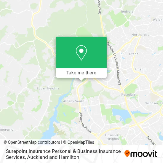 Surepoint Insurance Personal & Business Insurance Services map