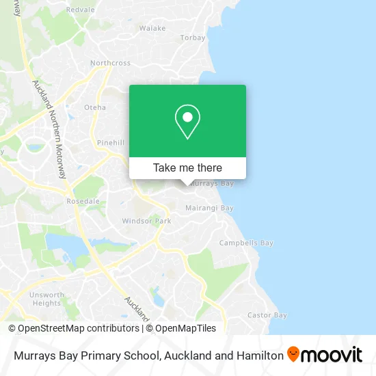 Murrays Bay Primary School map
