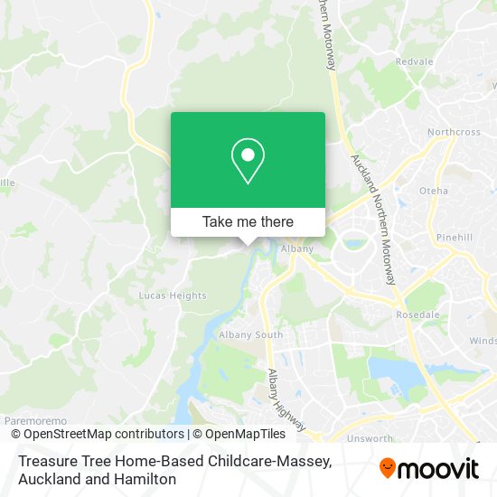 Treasure Tree Home-Based Childcare-Massey map