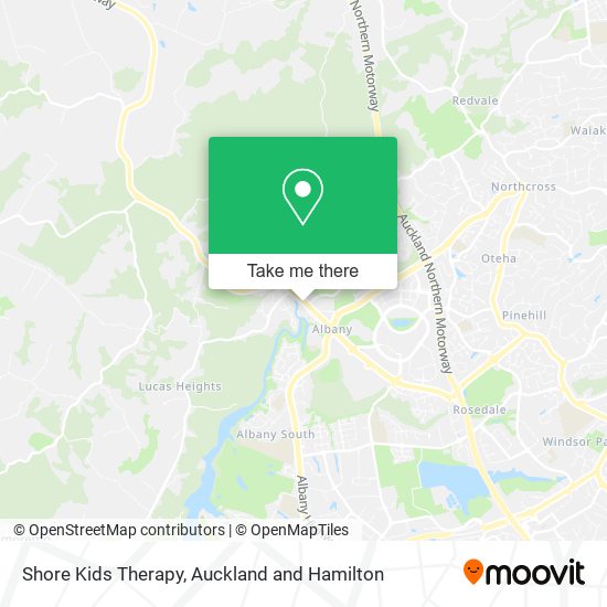 Shore Kids Therapy map