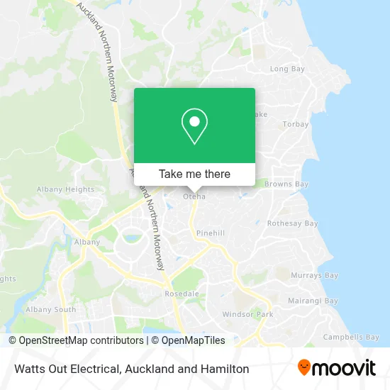 Watts Out Electrical map