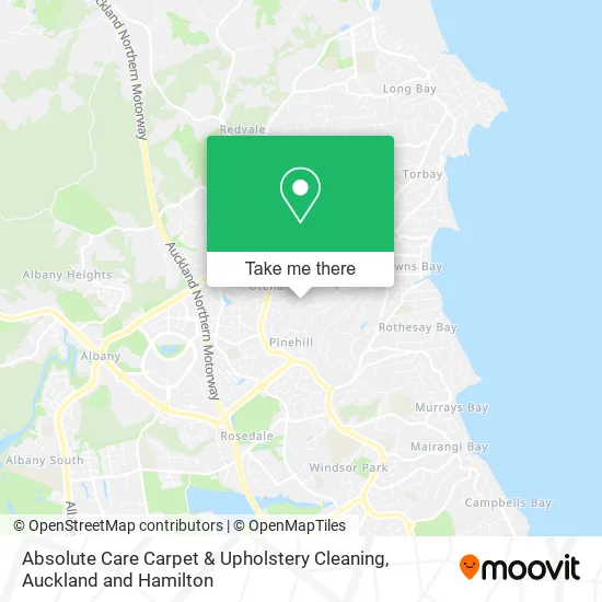 Absolute Care Carpet & Upholstery Cleaning map