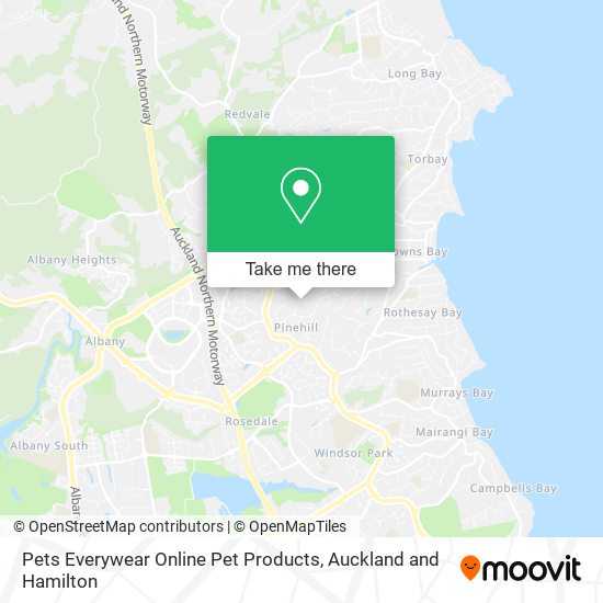 Pets Everywear Online Pet Products map