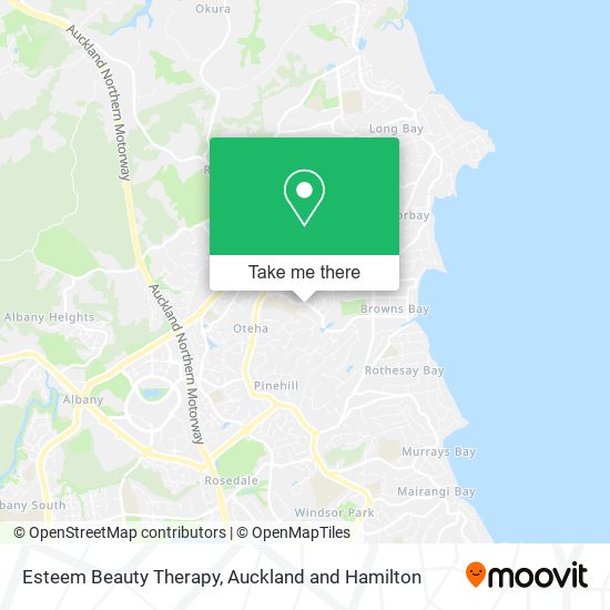 Esteem Beauty Therapy map