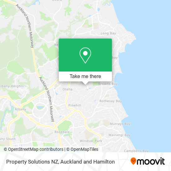 Property Solutions NZ map