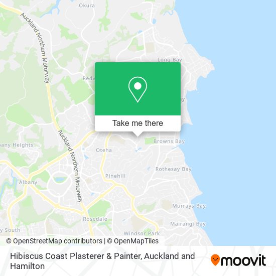 Hibiscus Coast Plasterer & Painter地图