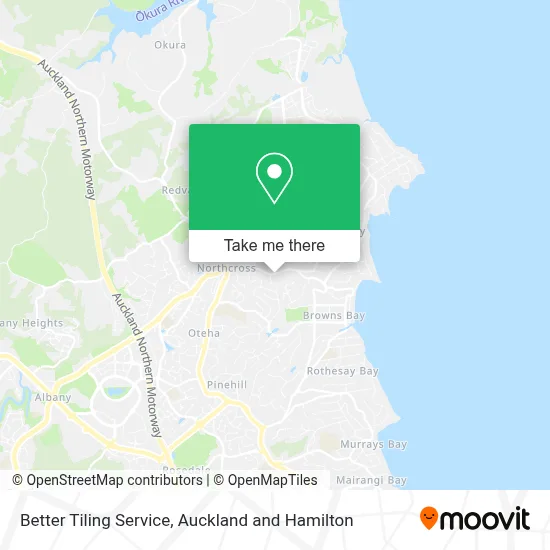Better Tiling Service map