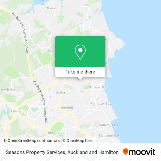 Seasons Property Services map