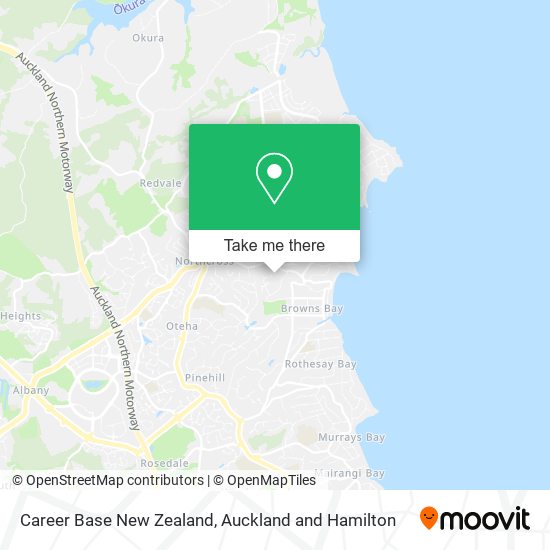 Career Base New Zealand地图