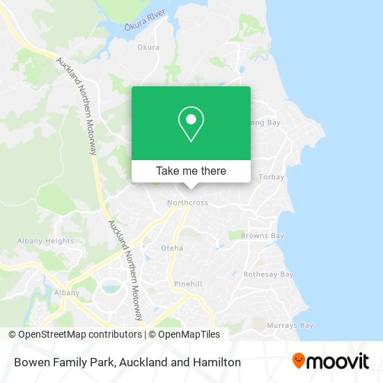 Bowen Family Park map