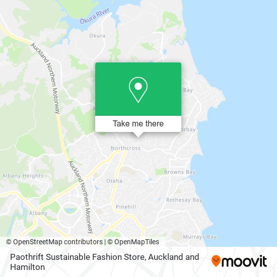 Paothrift Sustainable Fashion Store map