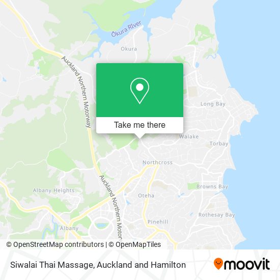 Siwalai Thai Massage map