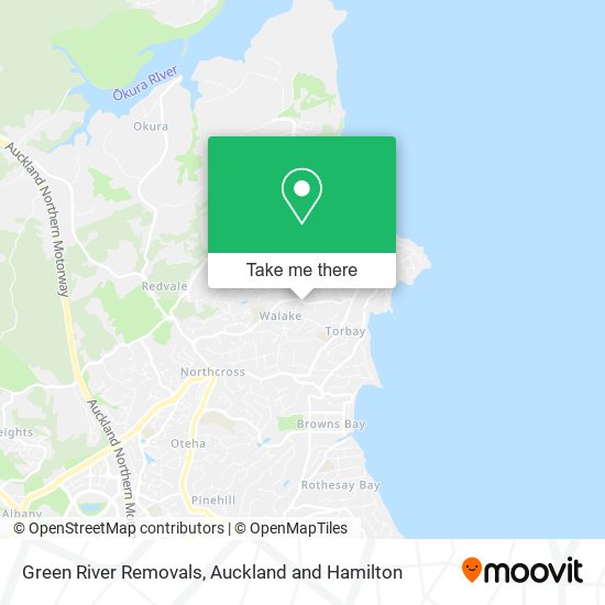 Green River Removals map