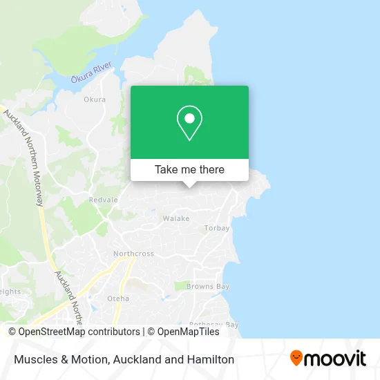 Muscles & Motion map