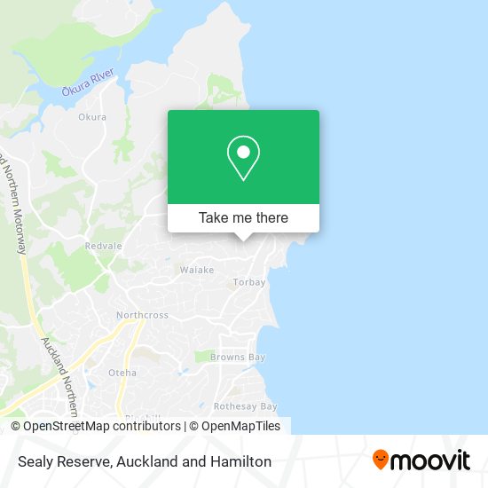 Sealy Reserve map