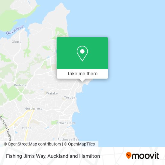 Fishing Jim's Way map